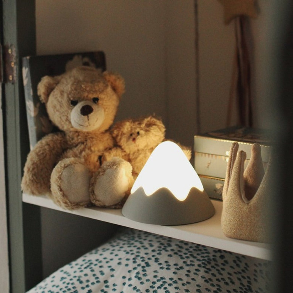 Avery Row bear and lamp
