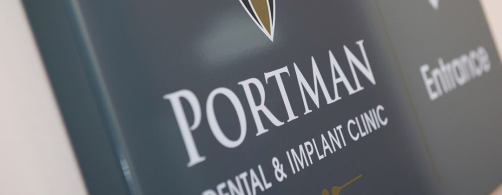 Portman Dental Care sign
